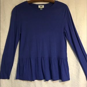 Sweet Periwinkle Flowy Top by Old Navy